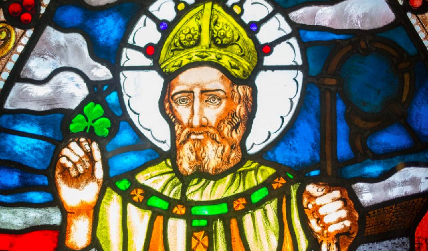 Житие патрика ирландского. Святой Патрик. Святой Патрик ирландский. Святой покровитель Северной Ирландии. Северная Ирландия Святой Патрик.
